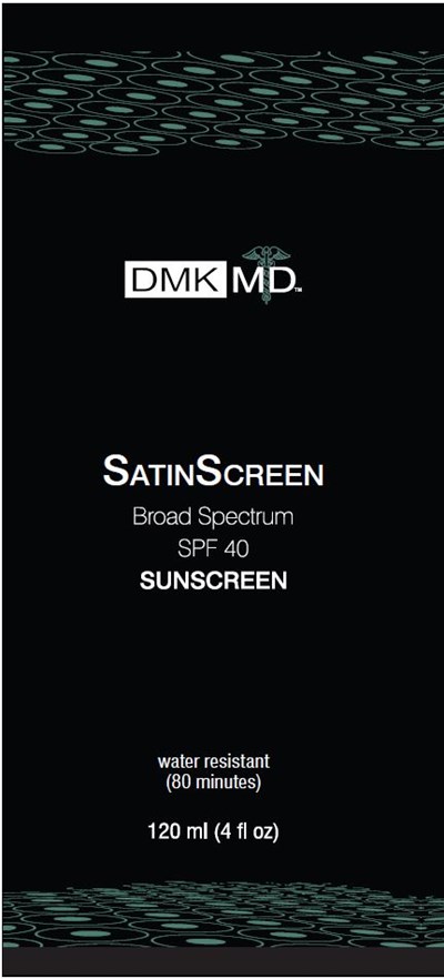 Dmk Md Satinscreen Broad Spectrum Spf 40 Sunscreen Water Resistant (80 Minutes) 120 mL (4 Fl Oz) (Dmk Md Satinscreen Description)